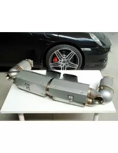 Porsche 997 GT2 Europipe Turbo-Back Steg 1 avgassystem 2