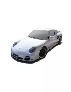 Porsche 997 Turbo GruppeM Kolfiber frontläpp 2