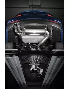 BMW 428i manuell Milltek Sport 3" Downpipe med racekatalysator