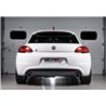 VW Scirocco 2,0TFSi GT Milltek Sport 3" Cat-Back Non-Resonated 2x 100 chrome GT utblås (kräver Scirocco R diffuser)