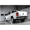 VW Amarok 2,0TDi Milltek Sport från Partikelfilter 2x 100x80 Ovala chrome utblås