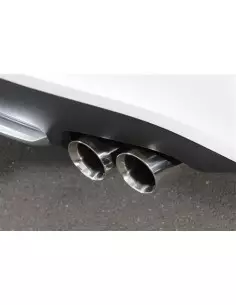 Audi S4 3,0TFSi V6 B8.5 Milltek Sport Cat-Back 4x 100 chrome GT utblås med aktiva avgasventiler 2
