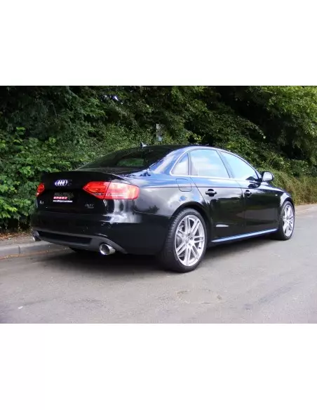 Audi A4 2,0TDi S-line B8 Milltek Sport Cat-Back 2x 100 chrome GT utblås