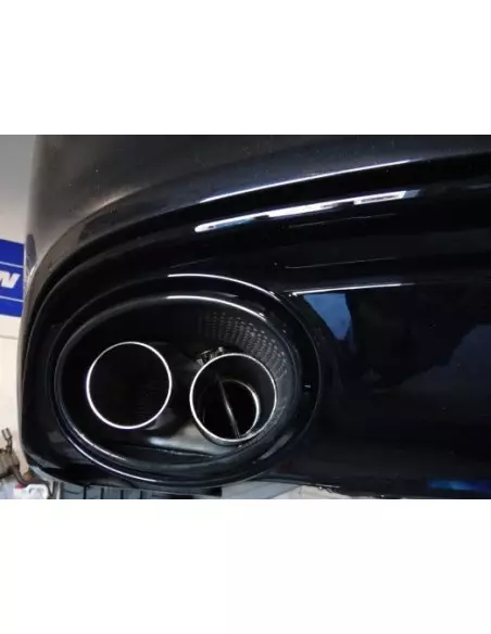 Audi RS7 4,0TFSi 4G svarta utblås höger och vänster