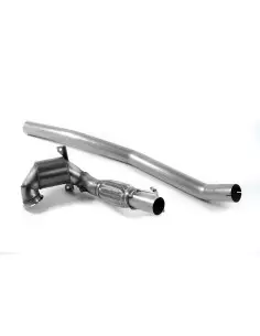Skoda Superb 2,0TFSi 2wd 3V Milltek Sport 3" gjuten Downpipe med HJS 200 cells racekatalysator (upp till 500hk)