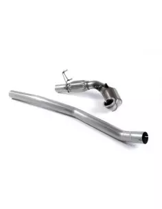 Audi TTS 2,0TFSi 8S Milltek Sport 3" gjuten Downpipe med HJS 200 cells racekatalysator (EC Godkänt) (upp till 450hk)