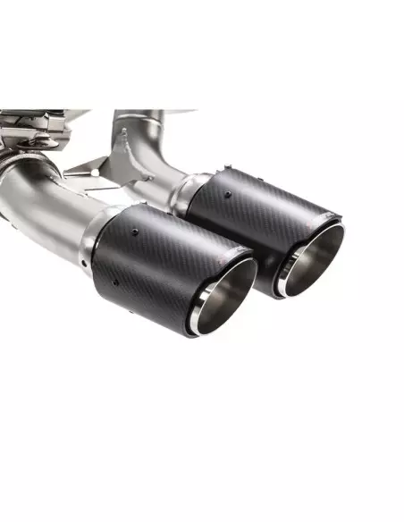 BMW M2 F87 Akrapovic Evolution System i Titan med kolfiber utblås