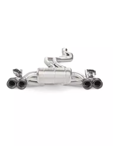 BMW M2 F87 Akrapovic Evolution System i Titan med kolfiber utblås