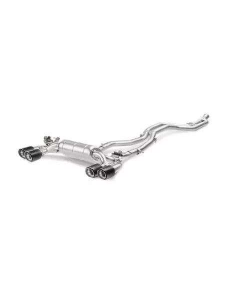 BMW M2 F87 Akrapovic Evolution System i Titan med kolfiber utblås