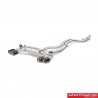 BMW M2 F87 Akrapovic Evolution System i Titan med kolfiber utblås