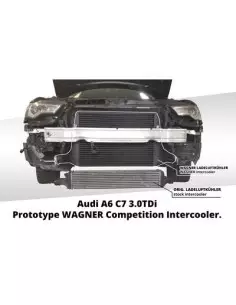 Audi A6 3,0TDi (singel turbo) C7 Wagner Tuning "Competition" Intercooler kit 2