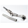 Audi TT 1,8TFSi 8J Milltek Sport 3" Downpipe med HJS racekatalysator