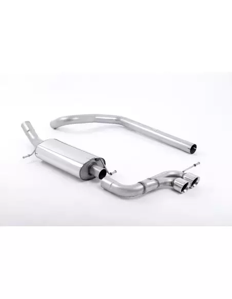 Seat Ibiza 1,8TFSi Cupra Milltek Sport Cat-Back 2x GT80 Chrome utblås