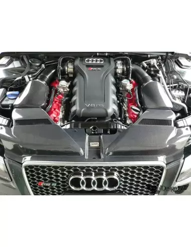 Audi RS5 B8 GruppeM Kolfiber insugskit