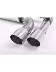 BMW M2 F87 Milltek Sport Cat-Back 4x GT90 Chrome utblås med aktiva avgasventiler 2
