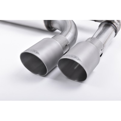 BMW M2 F87 Milltek Sport Cat-Back 4x GT90 Titan utblås med aktiva avgasventiler