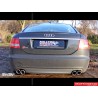 Audi S6 5,2 V10 C6 Milltek Sport Cat-Back avgassystem 4x 80 JET utblås - Road (mellan dämpad)
