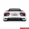 Audi R8 V10 mk2 2015+ Akrapovic Slip-On i Titan med kolfiber utblås