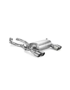 BMW M4 F82 / F83 Akrapovic Slip-On i Titan med Titan utblås