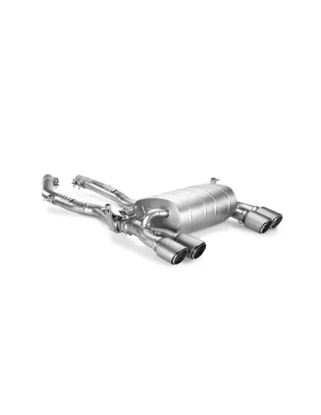 BMW M4 F82 / F83 Akrapovic Slip-On i Titan med Titan utblås