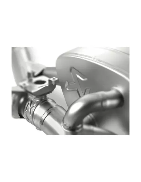 BMW M4 F82 / F83 Akrapovic Slip-On i Titan med Titan utblås