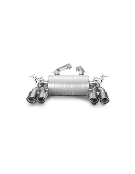 BMW M4 F82 / F83 Akrapovic Slip-On i Titan med Titan utblås