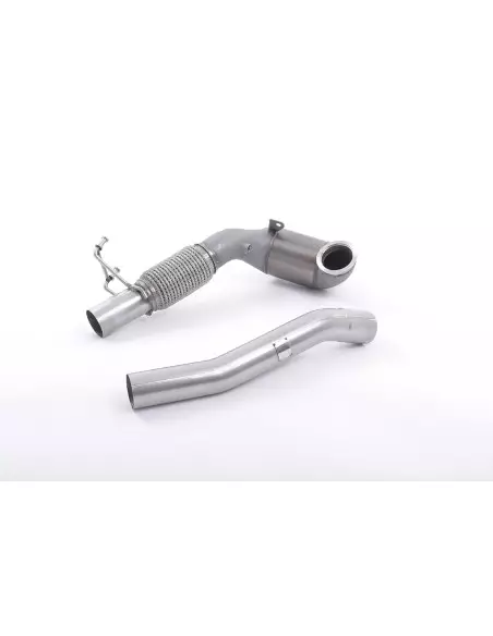 VW Golf GTi mk7 Milltek Sport 3" gjuten Downpipe med 200 cells racekatalysator (upp till 400hk)
