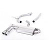 VW Scirocco 2,0TDi GT 170hk Milltek Sport från Partikelfilter 2x 80 chrome GT utblås