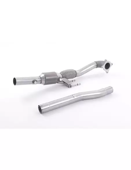 Skoda Octavia 2,0TSi RS Milltek Sport 3" gjuten Downpipe med racekatalysator