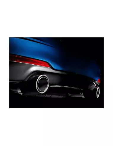 BMW 435i F32 / F33 Akrapovic Evolution System i rostfritt med kolfiber utblås