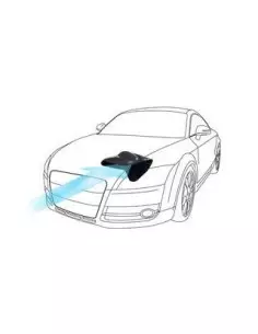 Audi TT 2,0TFSi 8J GruppeM Kolfiber insugskit 2