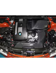 BMW 1M N54 E82 GruppeM Kolfiber insugskit 2
