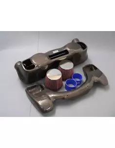 Porsche 997 Turbo GruppeM Kolfiber insugskit 2
