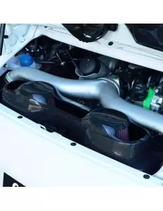 Porsche 997 Turbo GruppeM Kolfiber insugskit