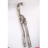Audi TTRS 2,5TFSi 8J Wagner Tuning Downpipes med 2x 100 cell racekatalysatorer
