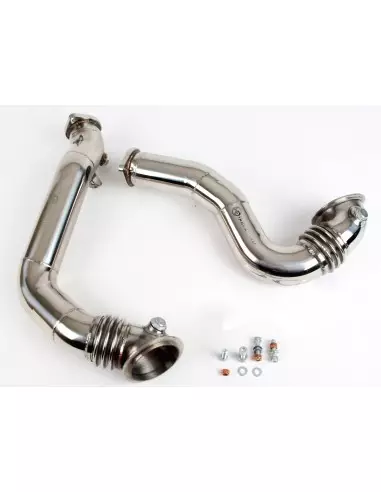 BMW 135i E82 N54 Wagner Tuning Downpipes utan katalysatorer