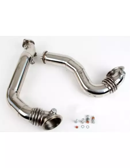 BMW 135i E82 N54 Wagner Tuning Downpipes utan katalysatorer