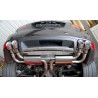 Porsche 958 Cayenne Turbo / Turbo S Milltek Sport 2,76" Cat-Back avgassystem använder original utblås - Non-Resonated (mindre-dämpad)