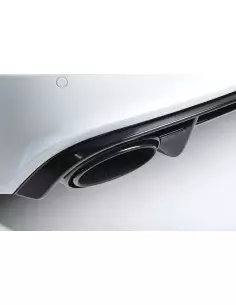 Audi RS6 4,0TFSi C7 Milltek Sport Cat-Back avgassystem använder original avgasventiler - Non-Resonated (mindre-dämpad) 2