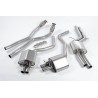 Audi RS7 4,0TFSi 4G Milltek Sport Cat-Back avgassystem använder original avgasventiler - Resonated (dämpad)