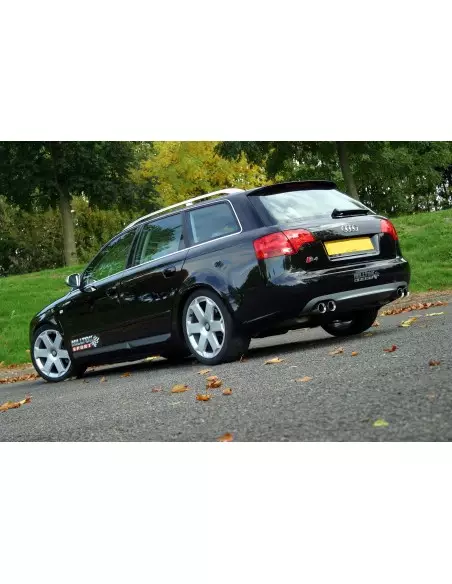 Audi S4 4,2 V8 B7 Milltek Sport Cat-Back 4x 76,2 Special utblås - Resonated (dämpad)