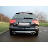 Audi S4 4,2 V8 B7 Milltek Sport Cat-Back 4x 76,2 Special utblås - Resonated (dämpad)
