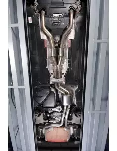 Audi RS5 4,2 V8 B8 Milltek Sport Cat-Back med aktiva avgasventiler - Non-Resonated (mindre-dämpad)