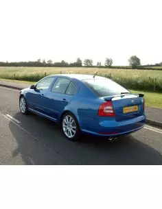 Skoda Octavia 2,0TFSi RS Milltek Sport Cat-Back 2x 76,2 JET utblås - Resonated (dämpad) 2