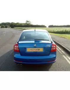 Skoda Octavia 2,0TFSi RS Milltek Sport Cat-Back 2x 76,2 JET utblås - Resonated (dämpad)