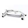 VW Golf GTi mk7 Milltek Sport 3" Cat-Back 2x 100 GT chrome utblås - Resonated (dämpad)