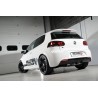 VW Golf R mk6 Milltek Sport 2,75" Cat-Back 2x 100 GT titan utblås med aktiva avgasventiler - Resonated (dämpad)