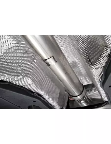 Seat Leon 2,0TFSi Cupra 3 & 5 dörrars Milltek Sport Cat-Back 4x 80 Chrome GT utblås - Resonated (dämpad)