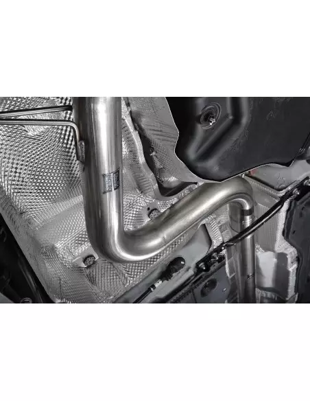 Seat Leon 2,0TFSi Cupra 3 & 5 dörrars Milltek Sport Cat-Back 4x 80 Chrome GT utblås - Resonated (dämpad)