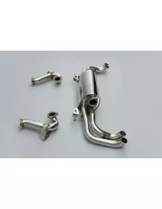 Audi R8 V8 2007-12 Milltek Sport Cat-Back tar bort bakre katalysatorer - Non-Resonated (mindre-dämpad)